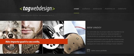 Site criado para Tag Web Design