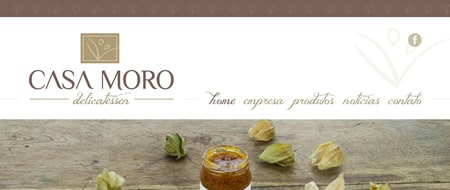 Site criado para Casa Moro Delicatessen