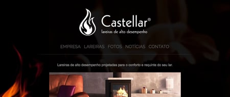 Site criado para Castellar Lareiras
