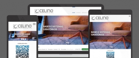 Design Responsivo criado para Celino Componentes