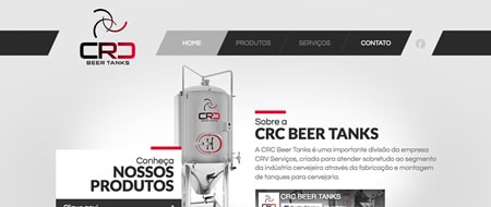 Site criado para CRC Beer Tanks