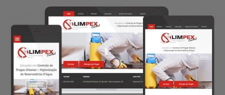 Design Responsivo criado para Limpex