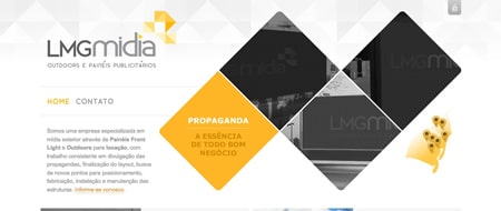 Site criado para LMG Midia