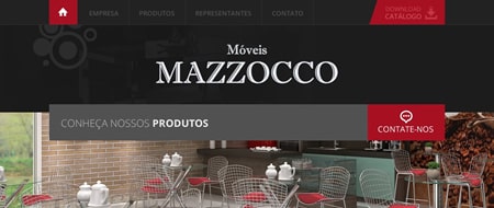 Site criado para Móveis Mazzocco