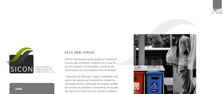 Site criado para Sicon