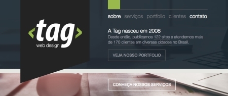 Site criado para Tag Web Design