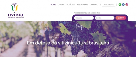 Site criado para UVIBRA